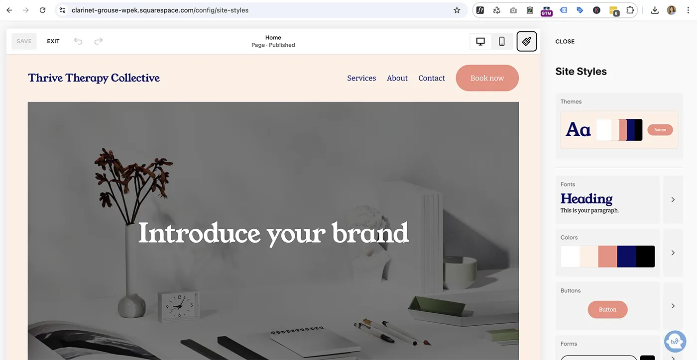 Squarespace AI Website Builder Tool